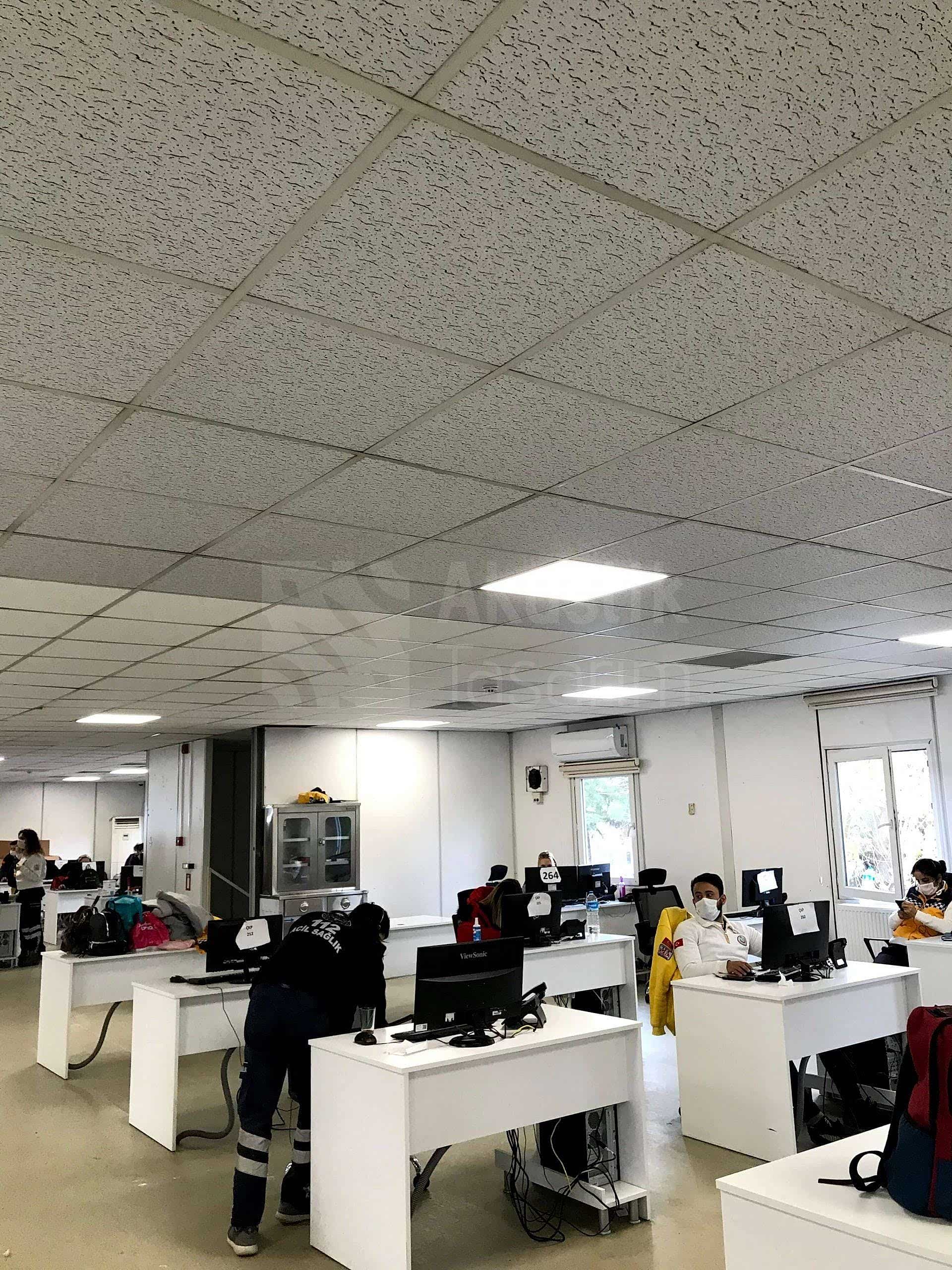 Akustik Asma Tavan Paneli