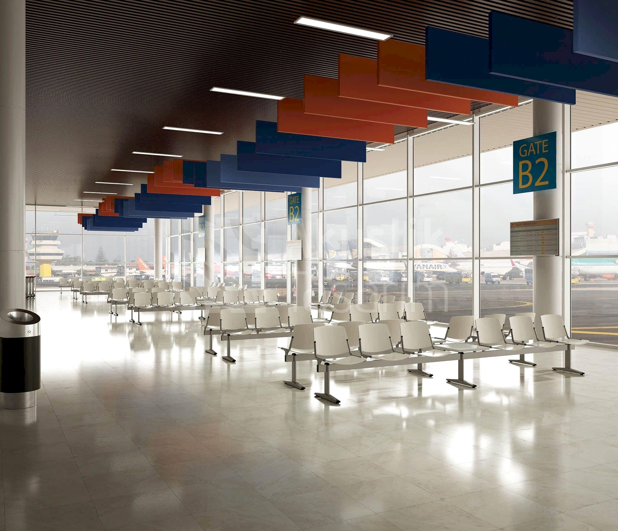 Akustik Baffle Panel