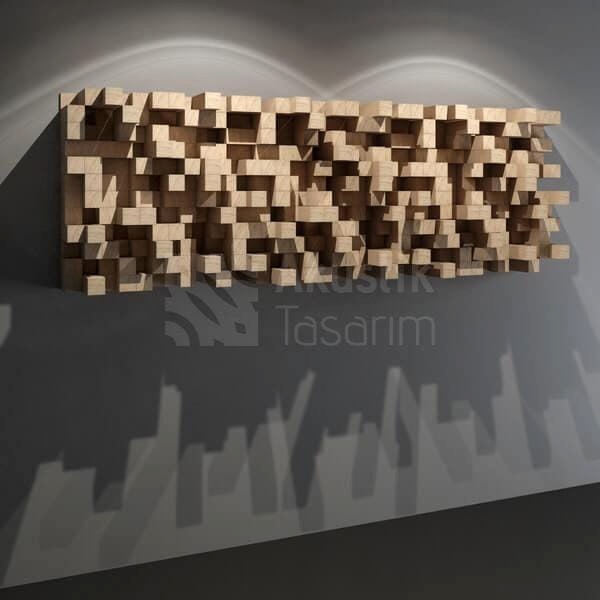 Akustik Difüzör Panel