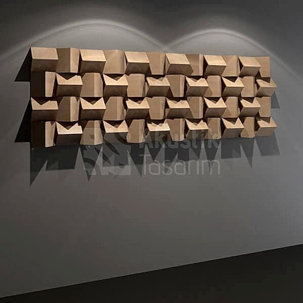 Akustik Difüzör Panel