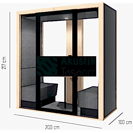 akustik kabin satılık