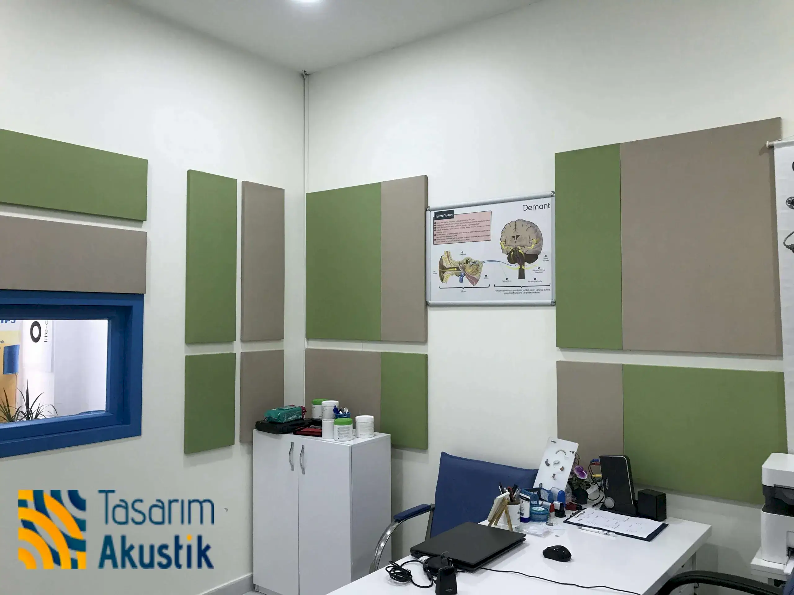 Akustik Kumaş Kaplı Panel