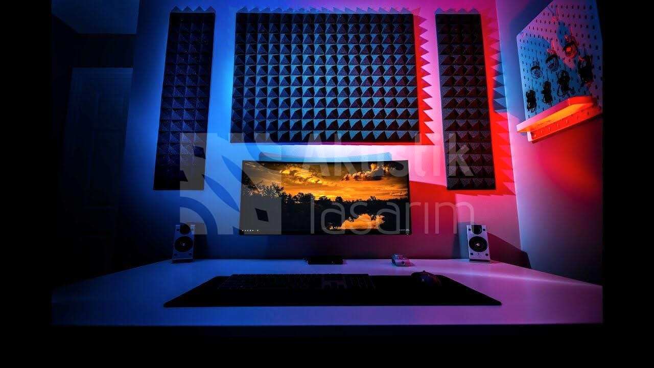 Akustik Piramit Sünger