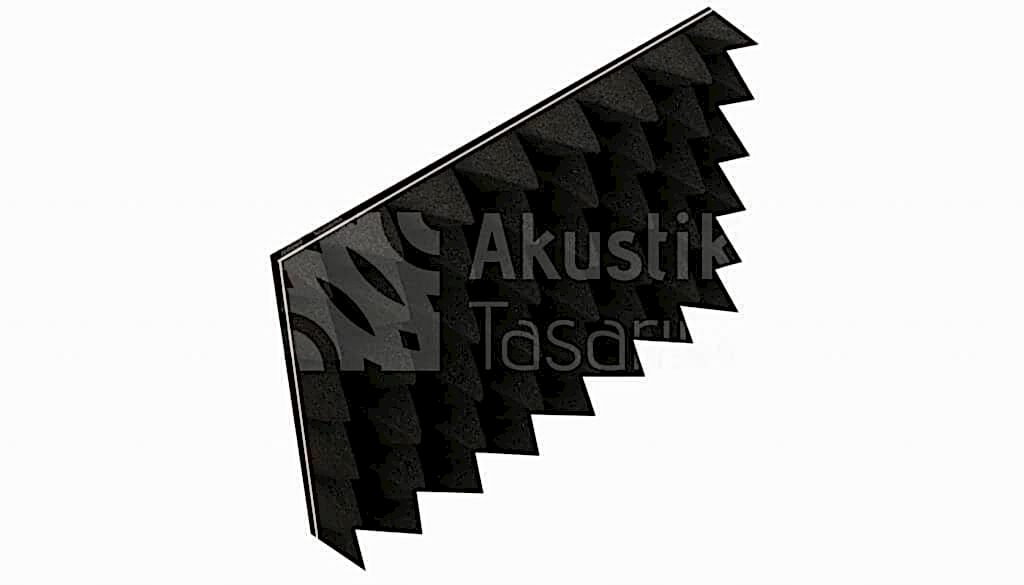 Bariyerli Akustik Piramit Sünger