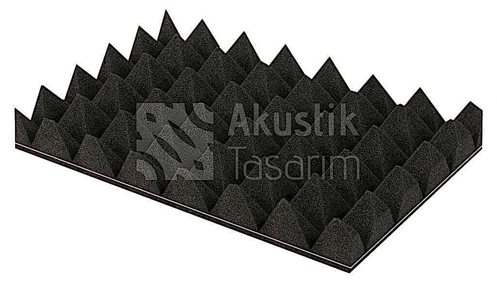 Bariyerli Akustik Piramit Sünger