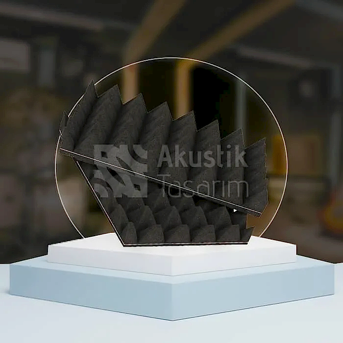 Bariyerli Akustik Piramit Sünger