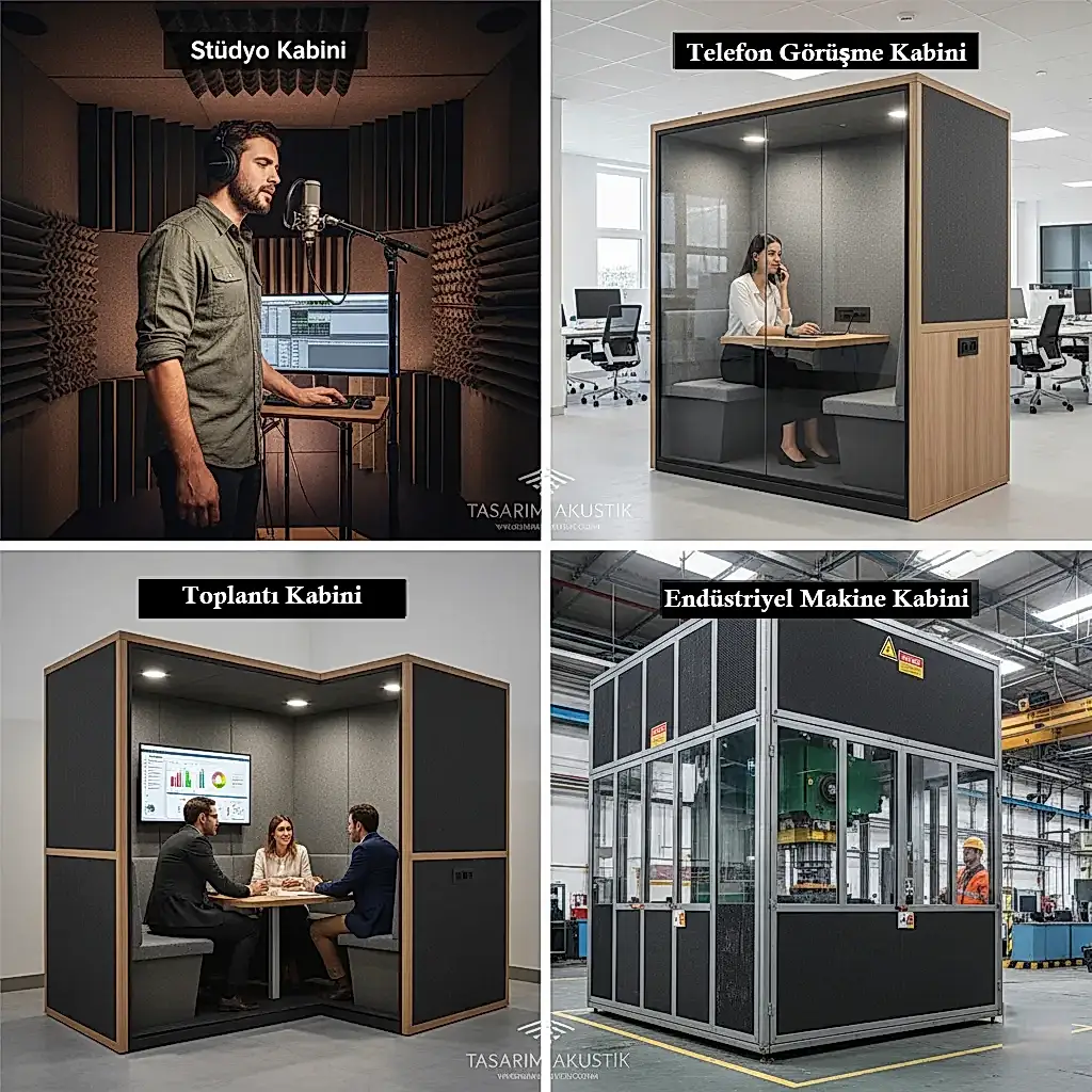 Farklı Kullanım Alanları için Kabin Çözümleri