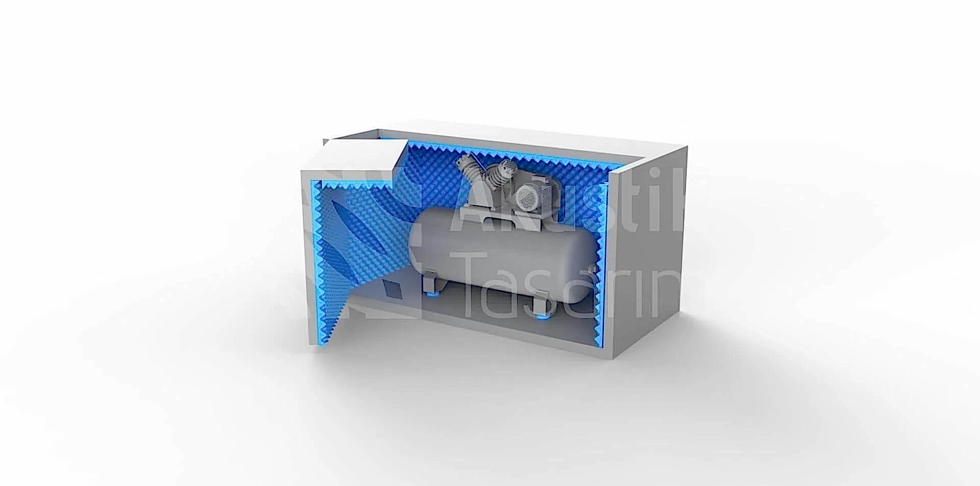 Kompresör Odası Ses Yalıtımı Kompresör Odası Ses Yalıtımı