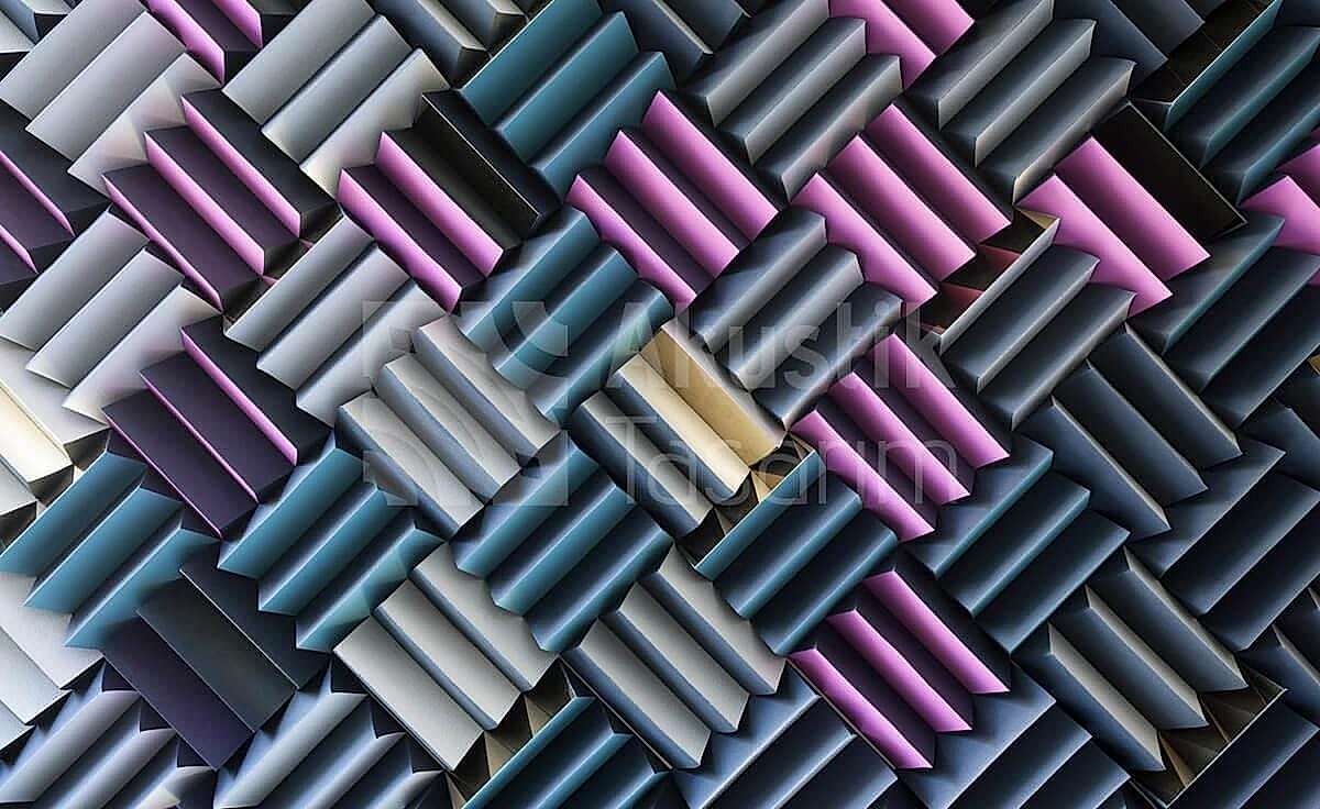 Renkli Akustik Süngerler