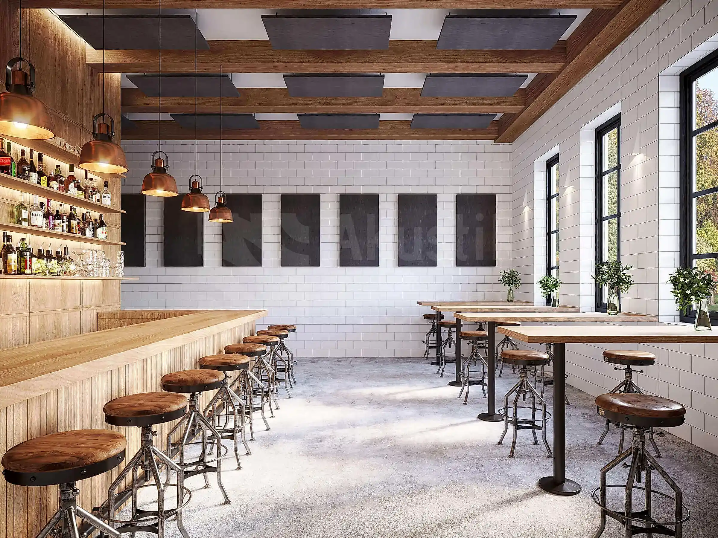 Restaurant Cafe Ses Yalıtımı