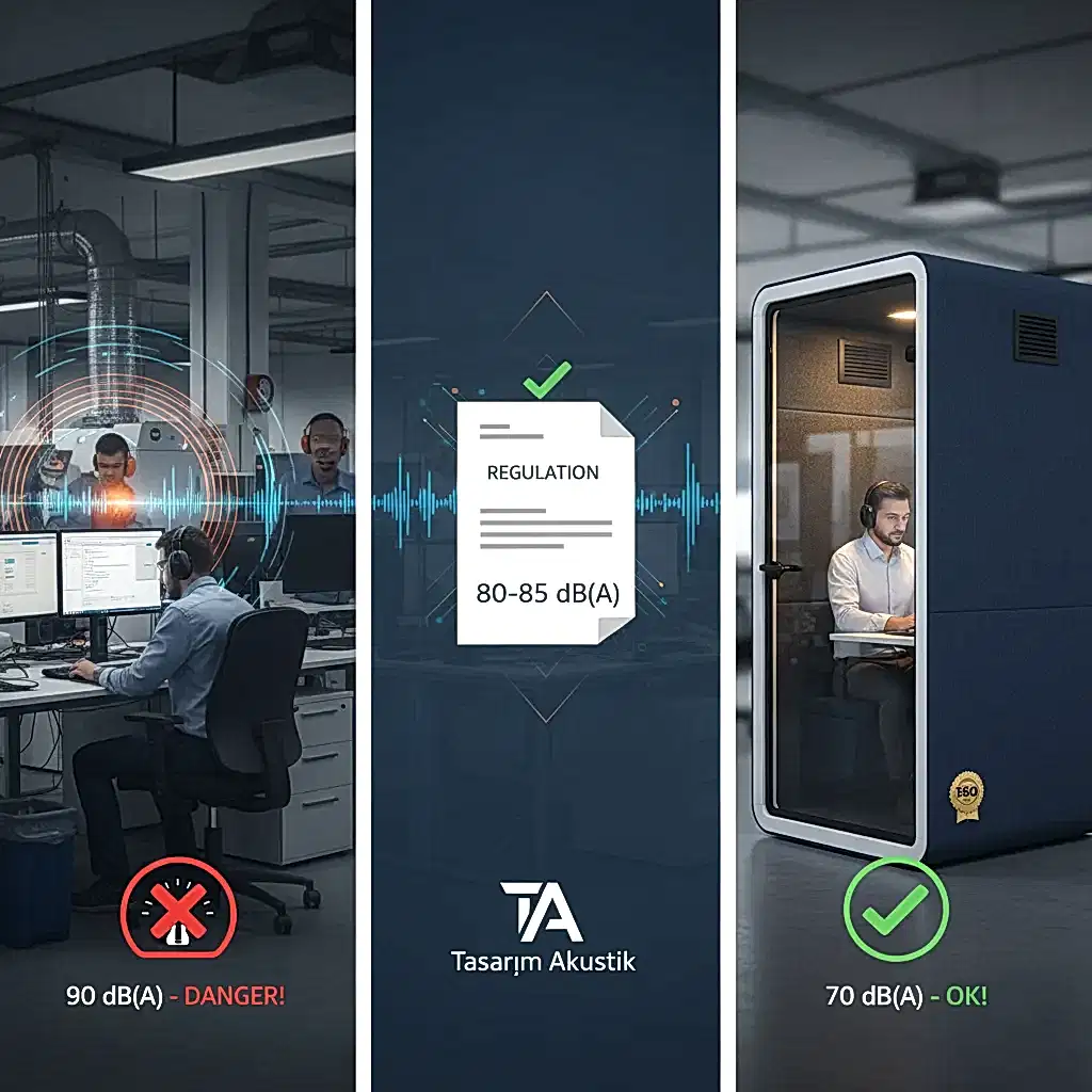 İşyeri Gürültü Yönetmeliği ve Ses Yalıtım Kabinlerinin Mevzuata Uygunluğu