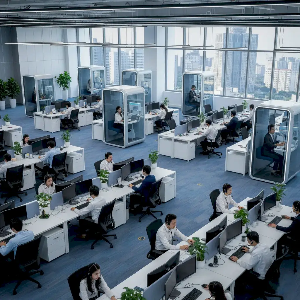 Çağrı Merkezlerinde Ses Yalıtımı ve Telefon Görüşme Kabini Kullanımı