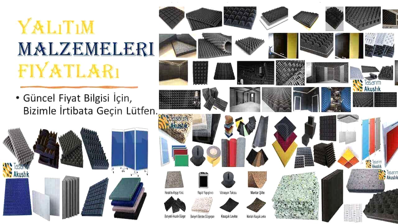 Yalıtım Malzemeleri Fiyatları
